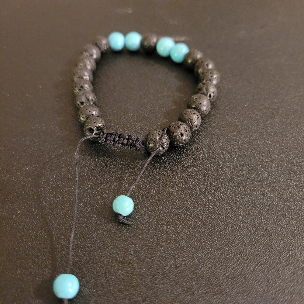 Lava rock bracelet